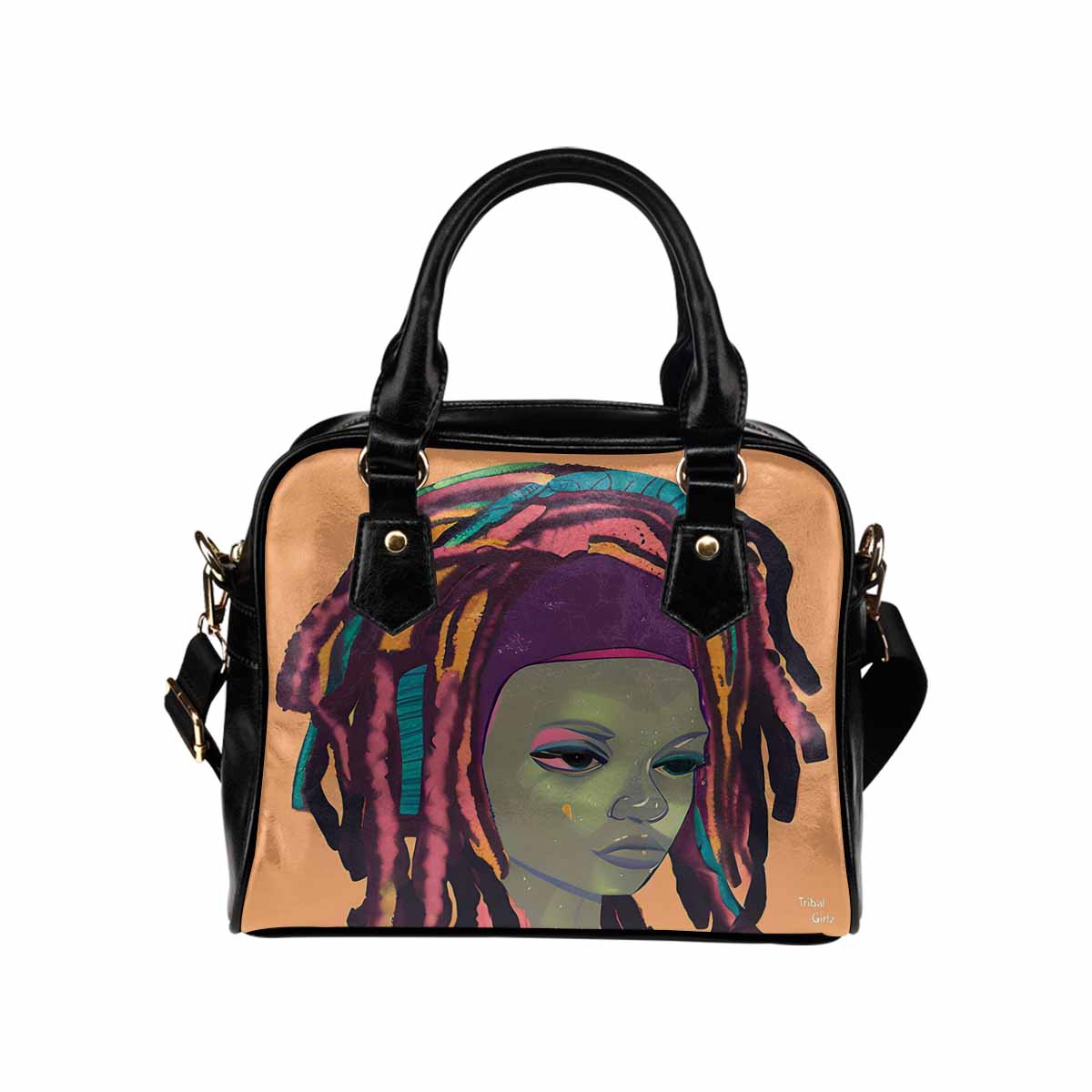 Fulangiara 9, Dreads & Braids, cute shoulder bag, African Tribal