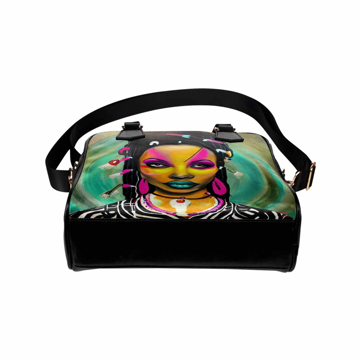 Fulangiara 33, Dreads & Braids, cute shoulder bag, African Tribal
