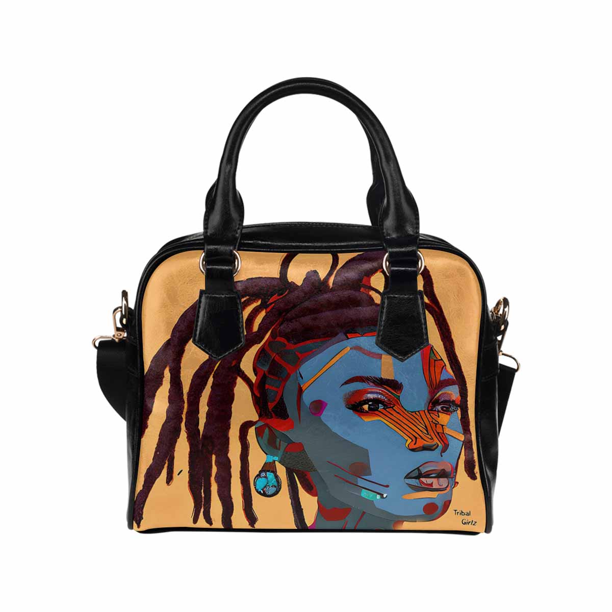 Fulangiara 23, Dreads & Braids, cute shoulder bag, African Tribal