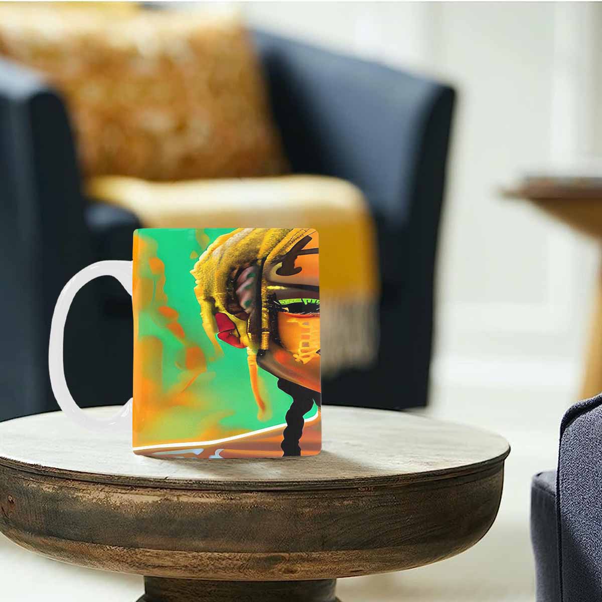 Dreads & Braids, coffee mug, african tribalgirlz Fulangiara 41