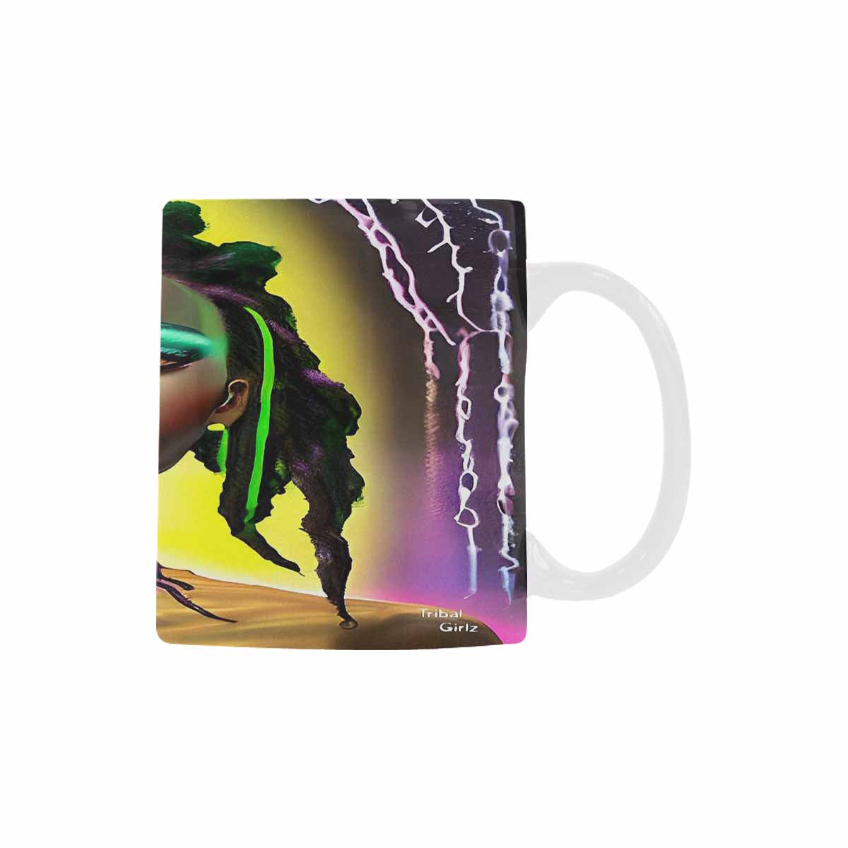 Dreads & Braids, coffee mug, african tribalgirlz Fulangiara 29