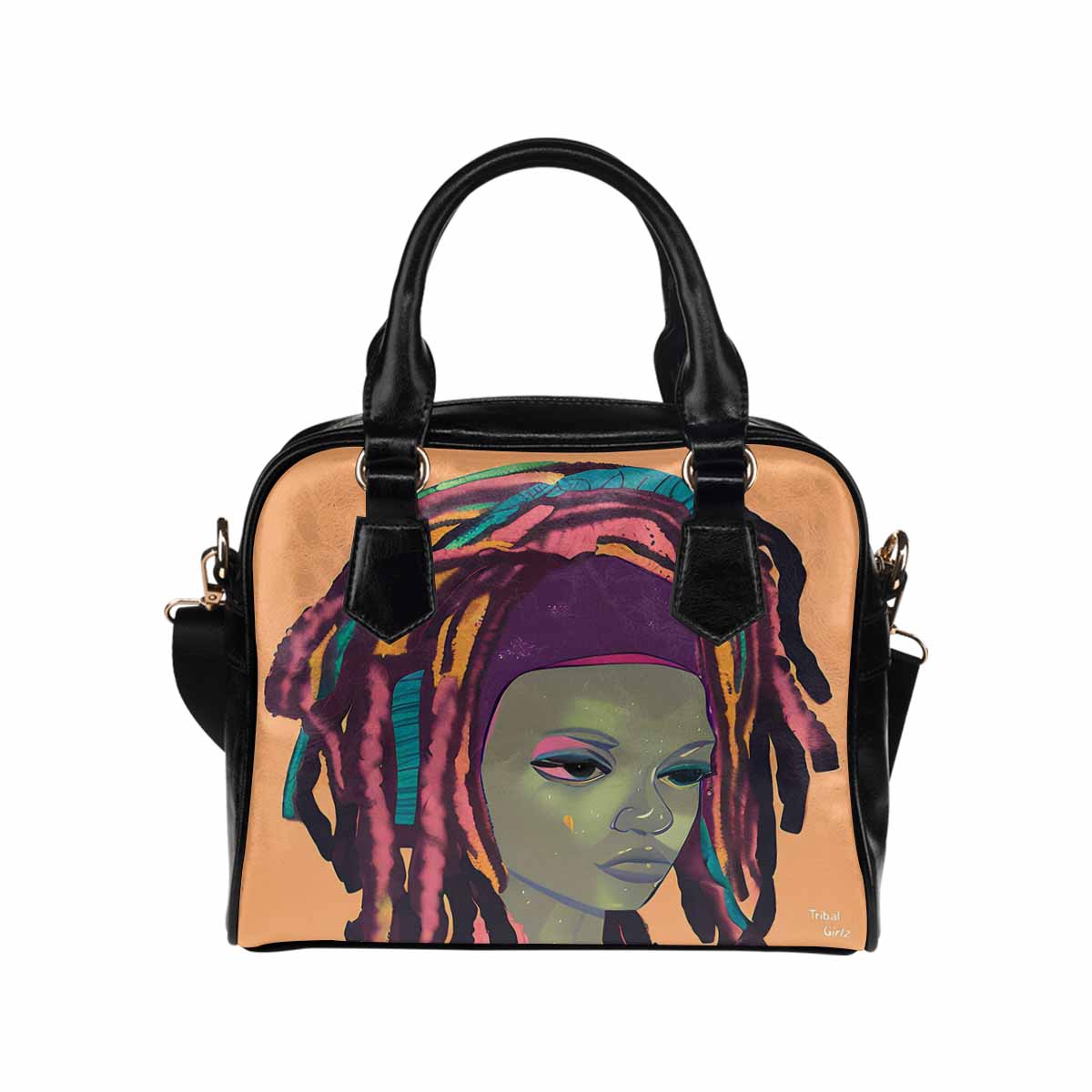 Fulangiara 9, Dreads & Braids, cute shoulder bag, African Tribal