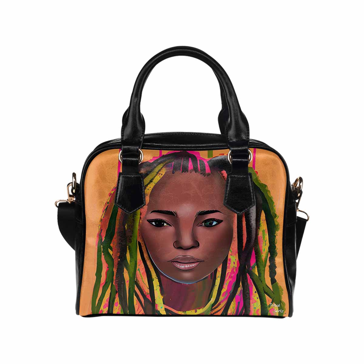 Fulangiara 12, Dreads & Braids, cute shoulder bag, African Tribal