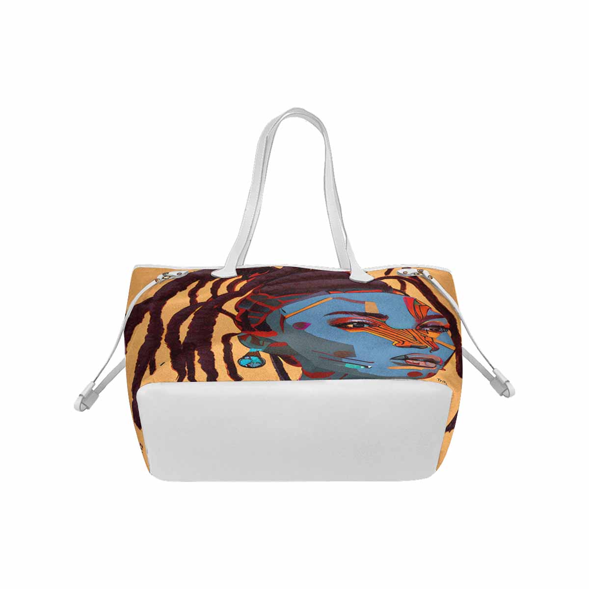 Dreads & Braids, elegant dressy tote handbag, Fulangiara 23