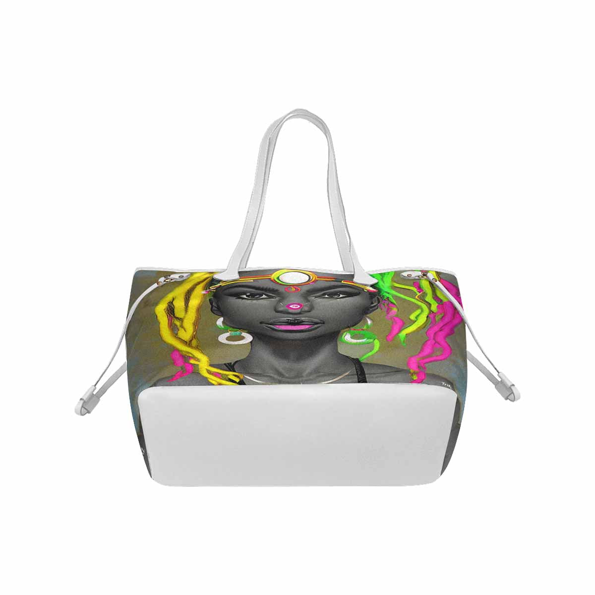 Dreads & Braids, elegant dressy tote handbag, Fulangiara 6