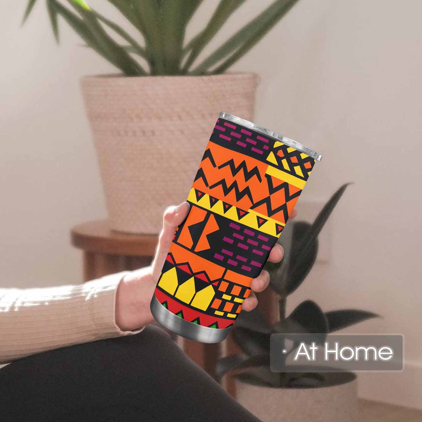 African Art, tumbler, mug, travel mug, design 38