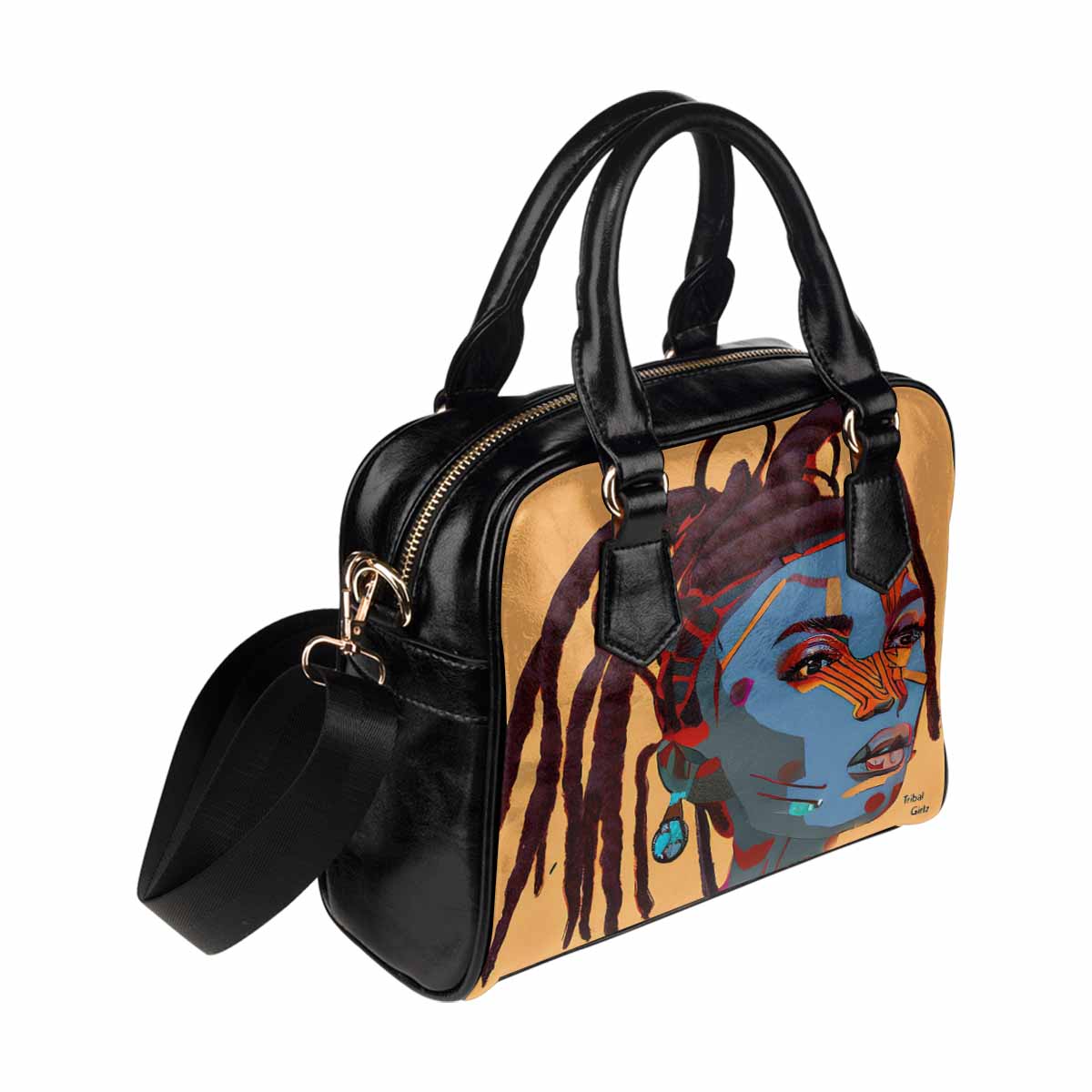 Fulangiara 23, Dreads & Braids, cute shoulder bag, African Tribal