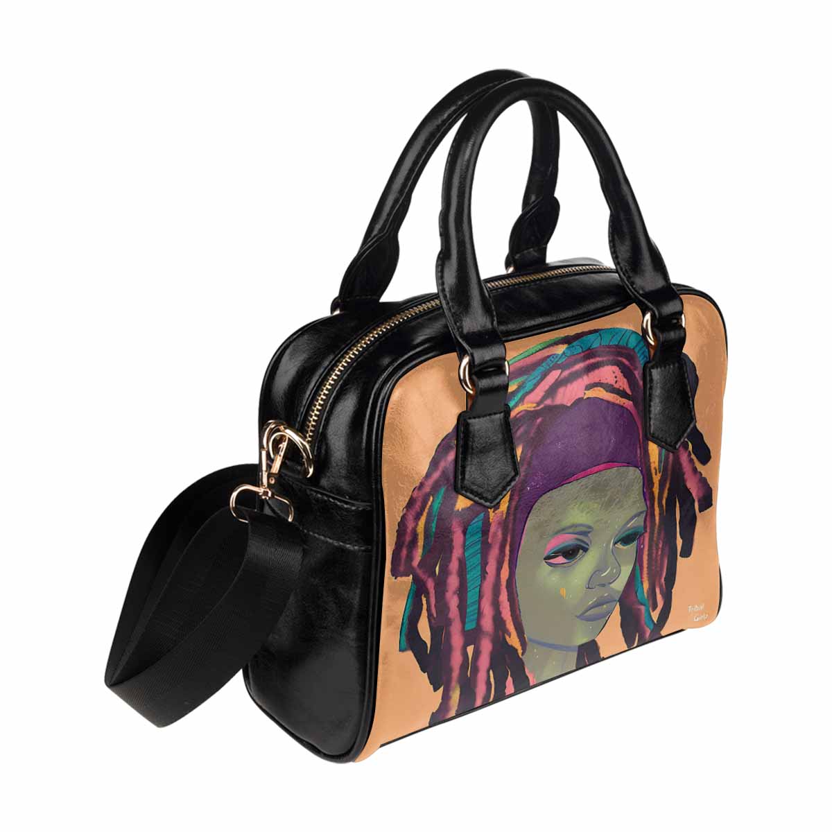Fulangiara 9, Dreads & Braids, cute shoulder bag, African Tribal
