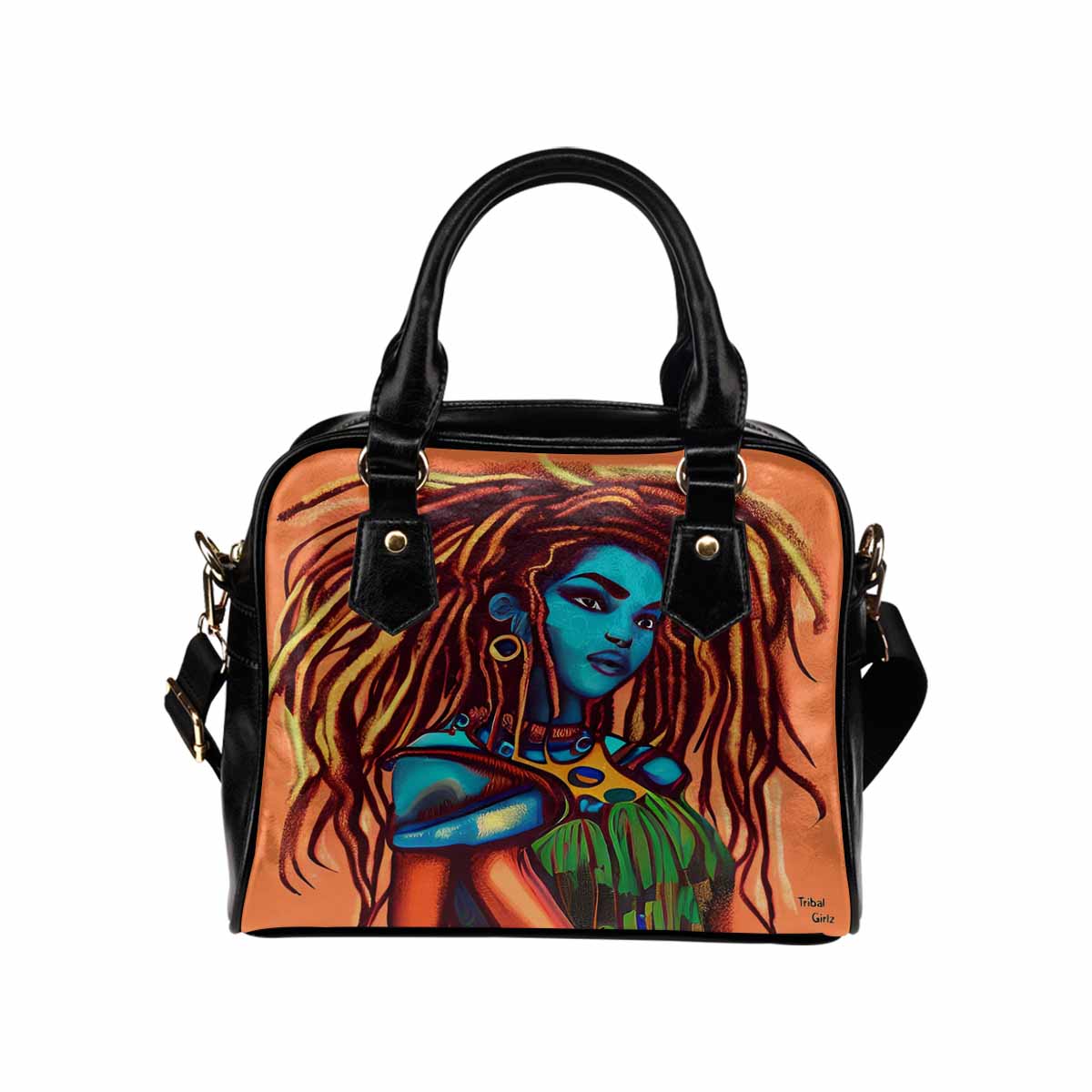 Fulangiara 30, Dreads & Braids, cute shoulder bag, African Tribal