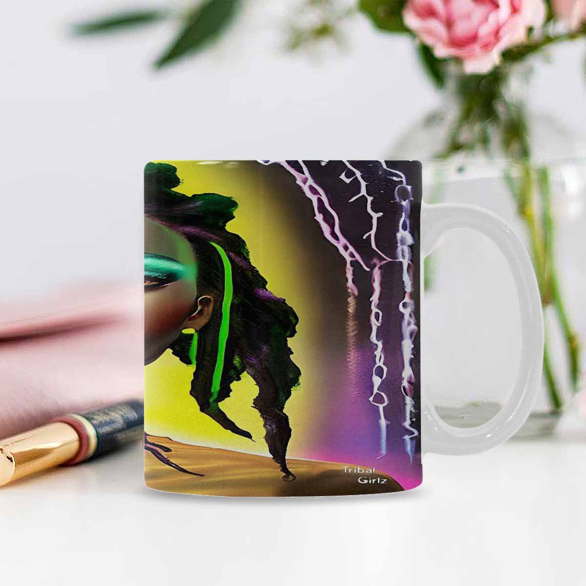 Dreads & Braids, coffee mug, african tribalgirlz Fulangiara 29