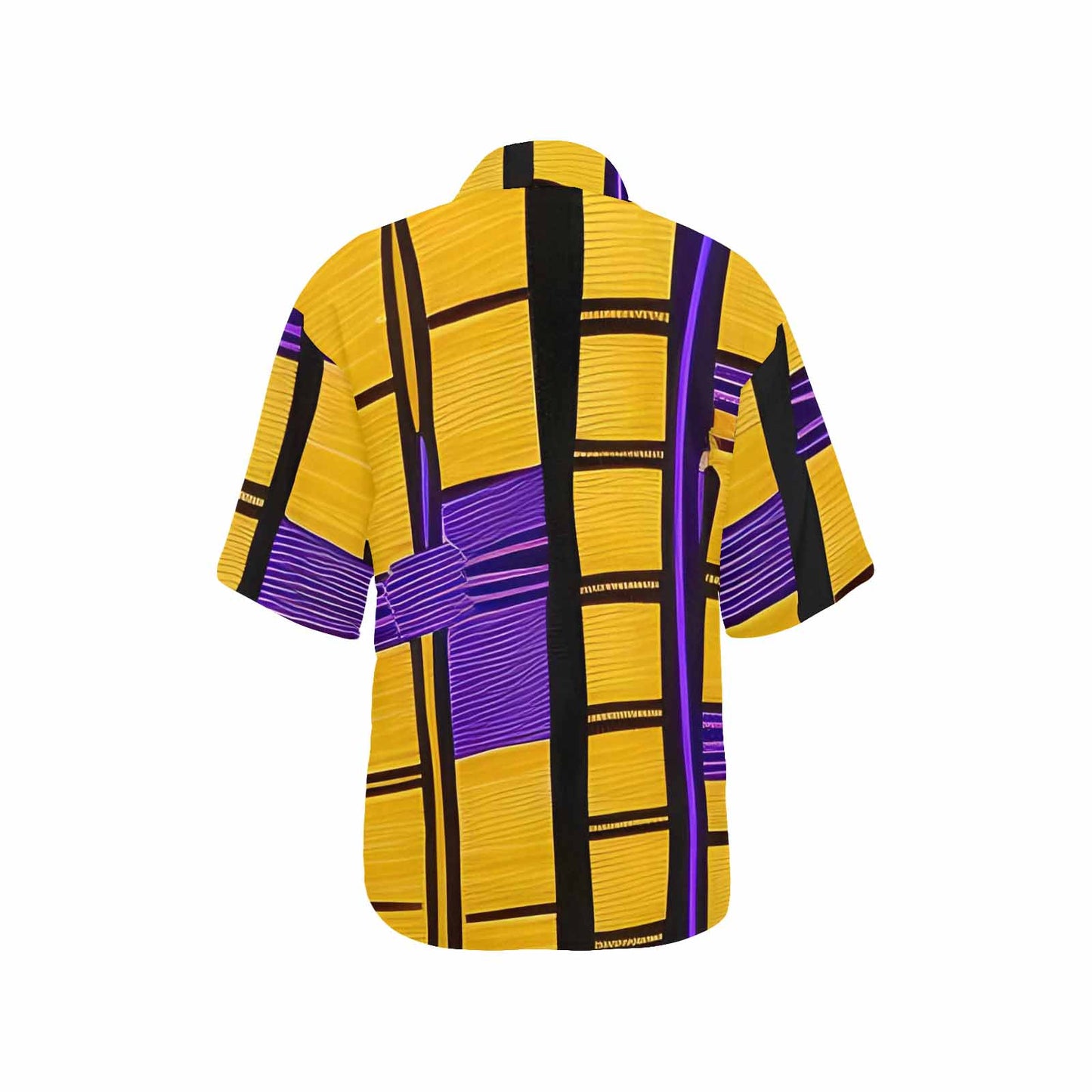 African Art, womens Hawaiian shirt, design 34