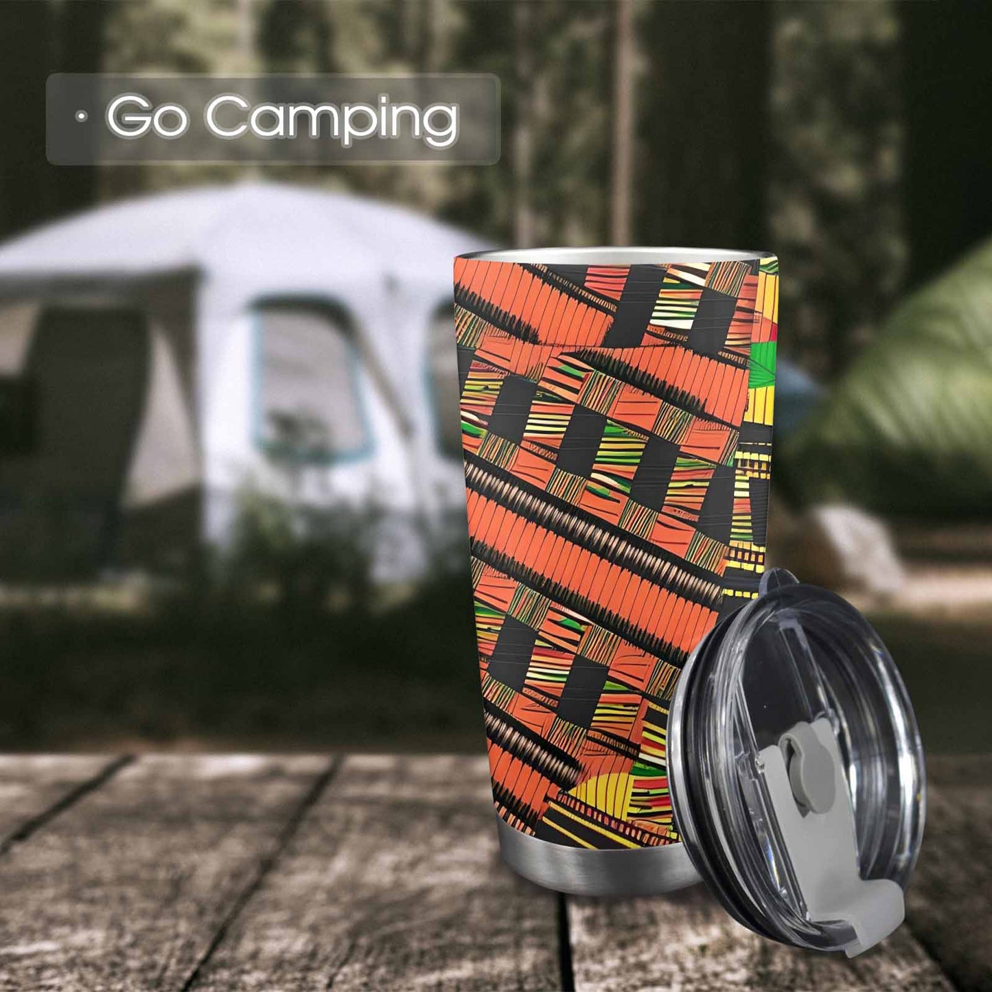 African Art, tumbler, mug, travel mug, design 46