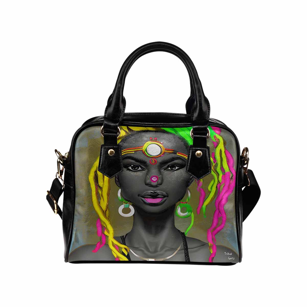 Fulangiara 6, Dreads & Braids, cute shoulder bag, African Tribal