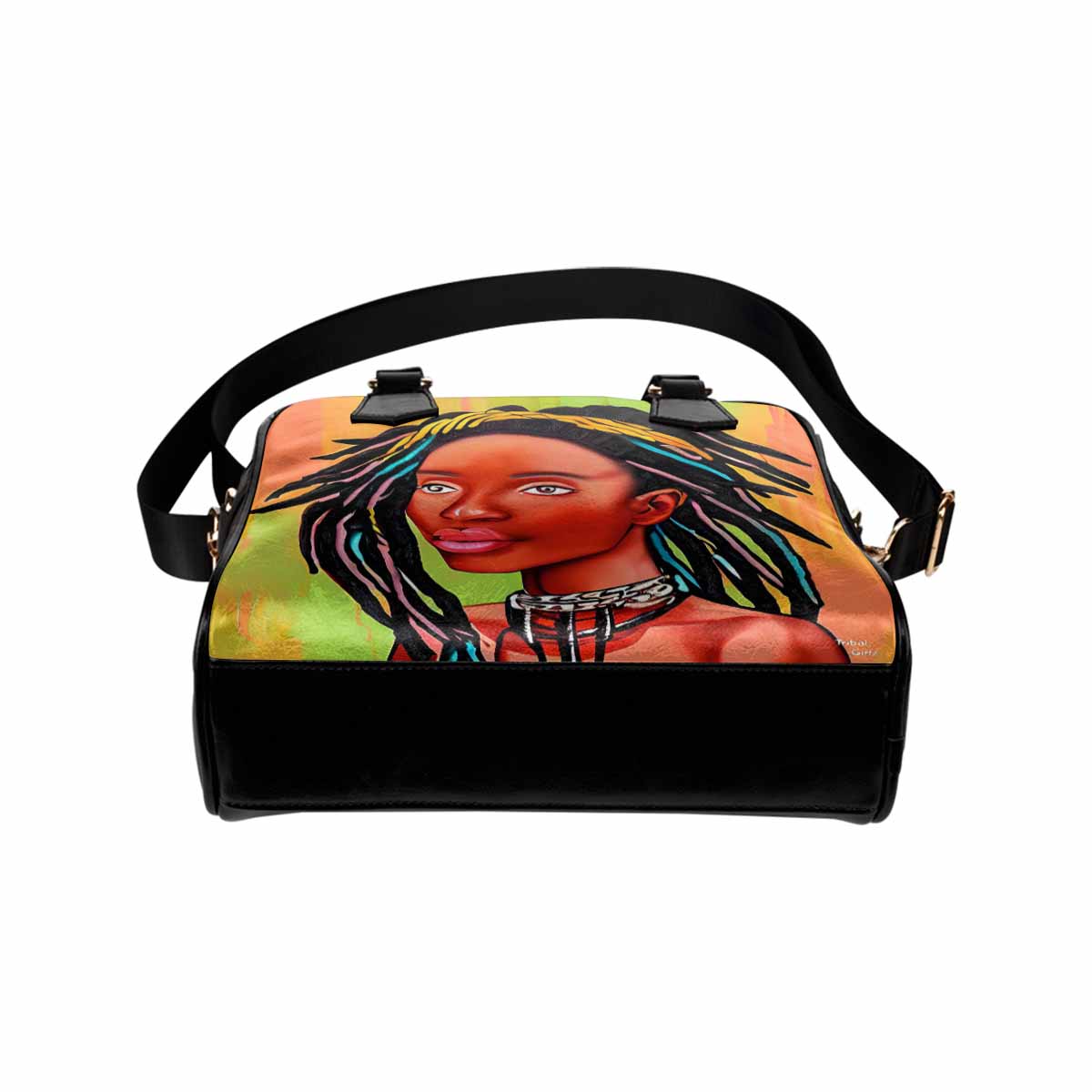 Fulangiara 13, Dreads & Braids, cute shoulder bag, African Tribal