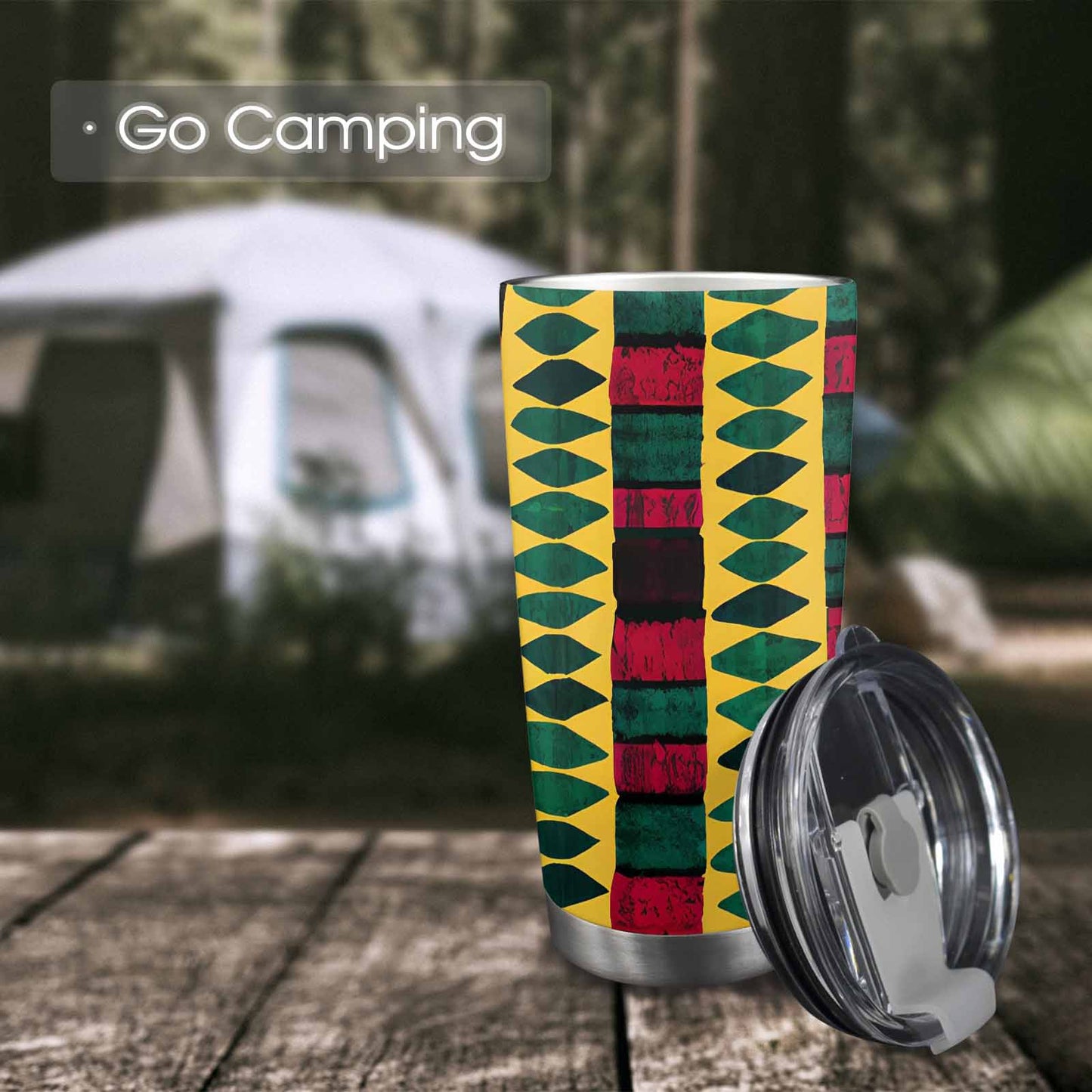 African Art, tumbler, mug, travel mug, design 14