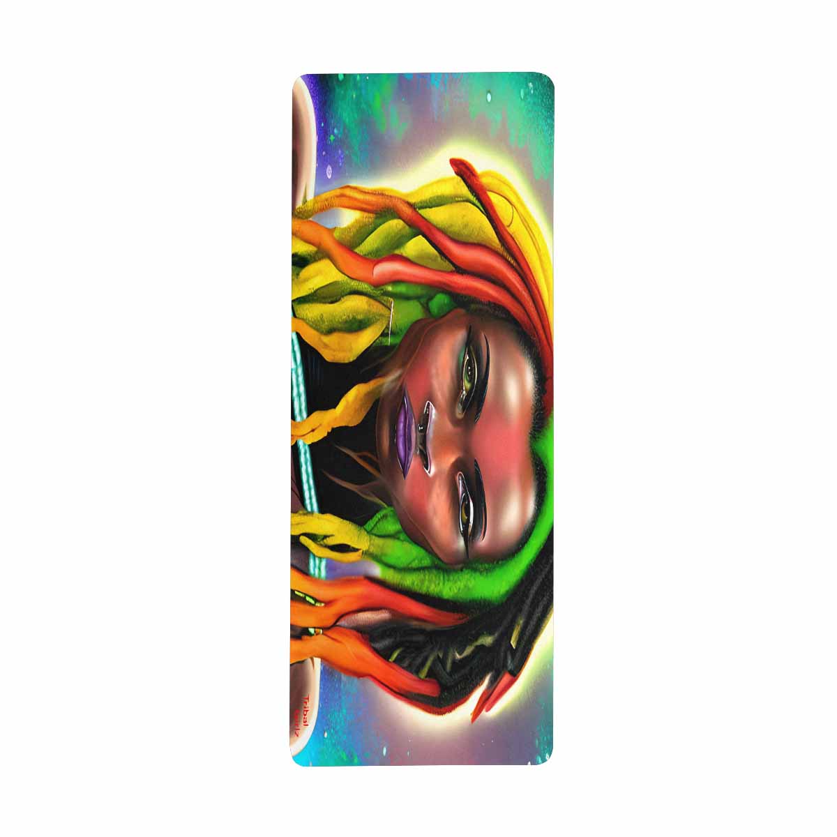 Dreads & Braids, 31 x 12 in large mouse pad, Fulangiara 25
