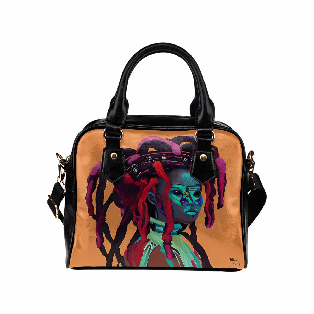 Fulangiara 7, Dreads & Braids, cute shoulder bag, African Tribal