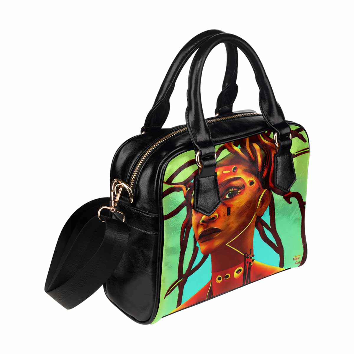Fulangiara 37, Dreads & Braids, cute shoulder bag, African Tribal