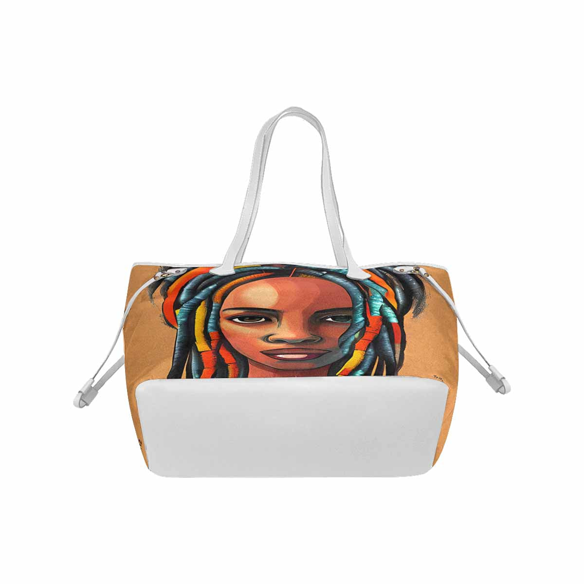 :Dreads & Braids, elegant dressy tote handbag, Fulangiara 8