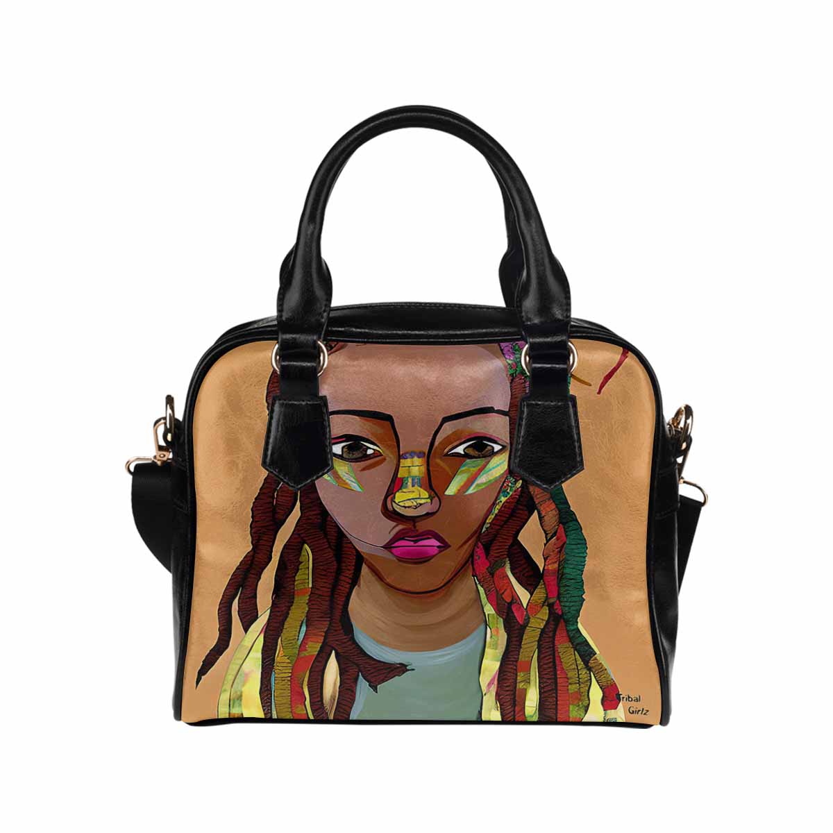 Fulangiara 26, Dreads & Braids, cute shoulder bag, African Tribal