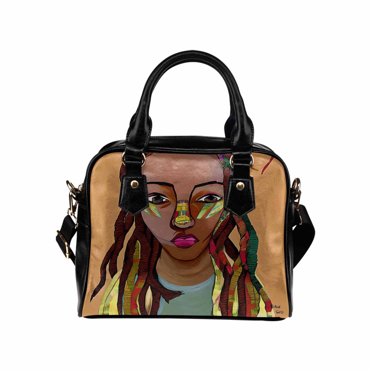 Fulangiara 26, Dreads & Braids, cute shoulder bag, African Tribal