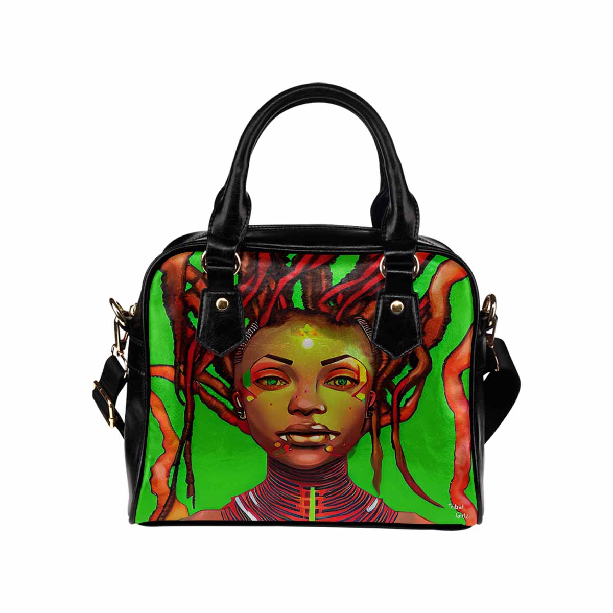 Fulangiara 47, Dreads & Braids, cute shoulder bag, African Tribal
