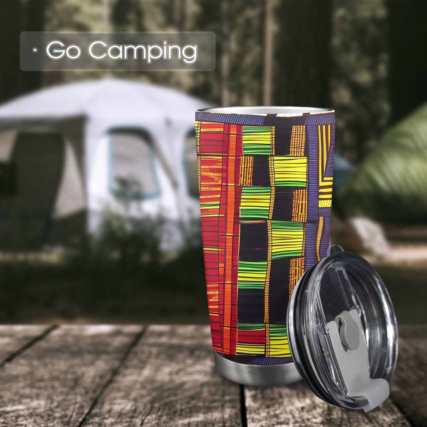 African Art, tumbler, mug, travel mug, design 16