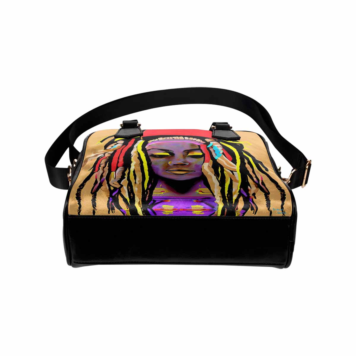 Fulangiara 14, Dreads & Braids, cute shoulder bag, African Tribal