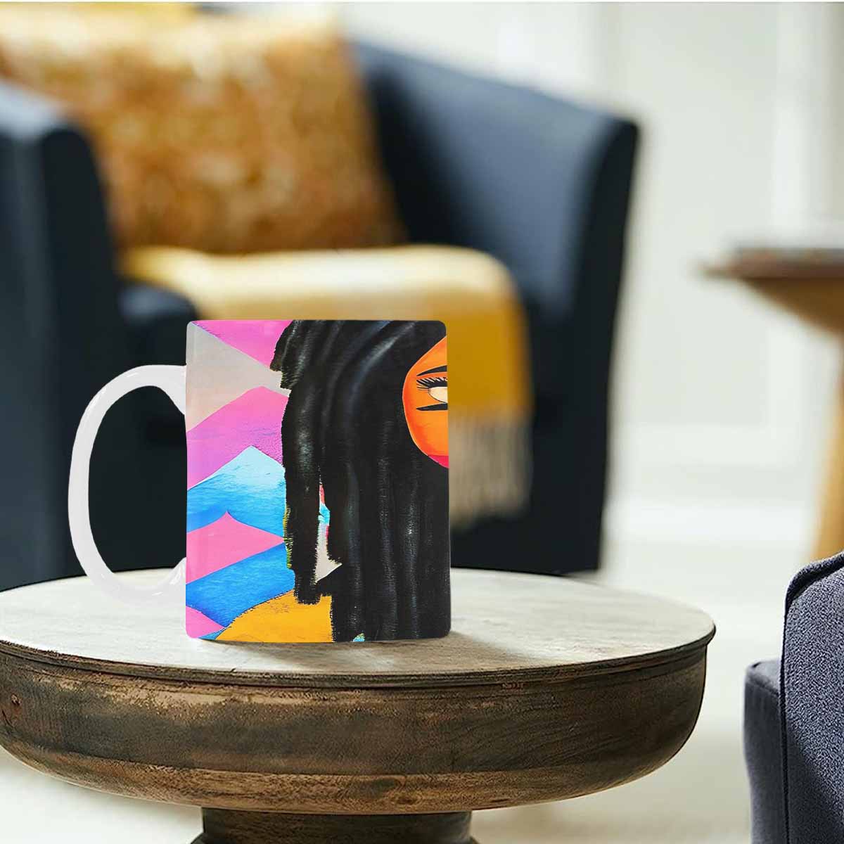 Dreads & Braids, coffee mug, african tribalgirlz Fulangiara 21