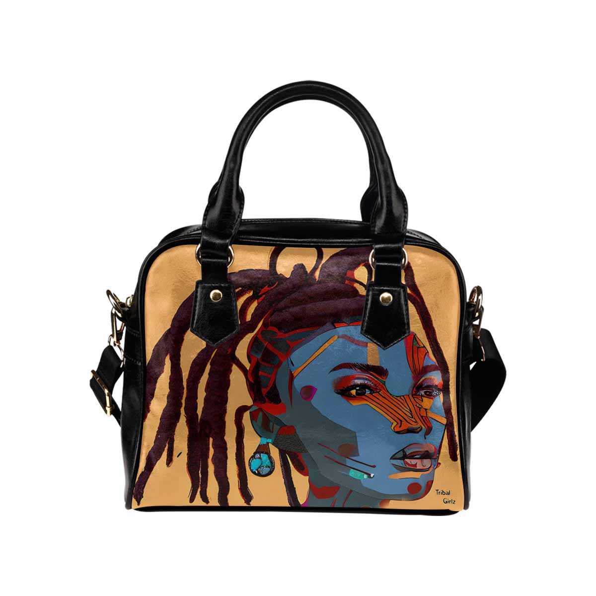 Fulangiara 23, Dreads & Braids, cute shoulder bag, African Tribal