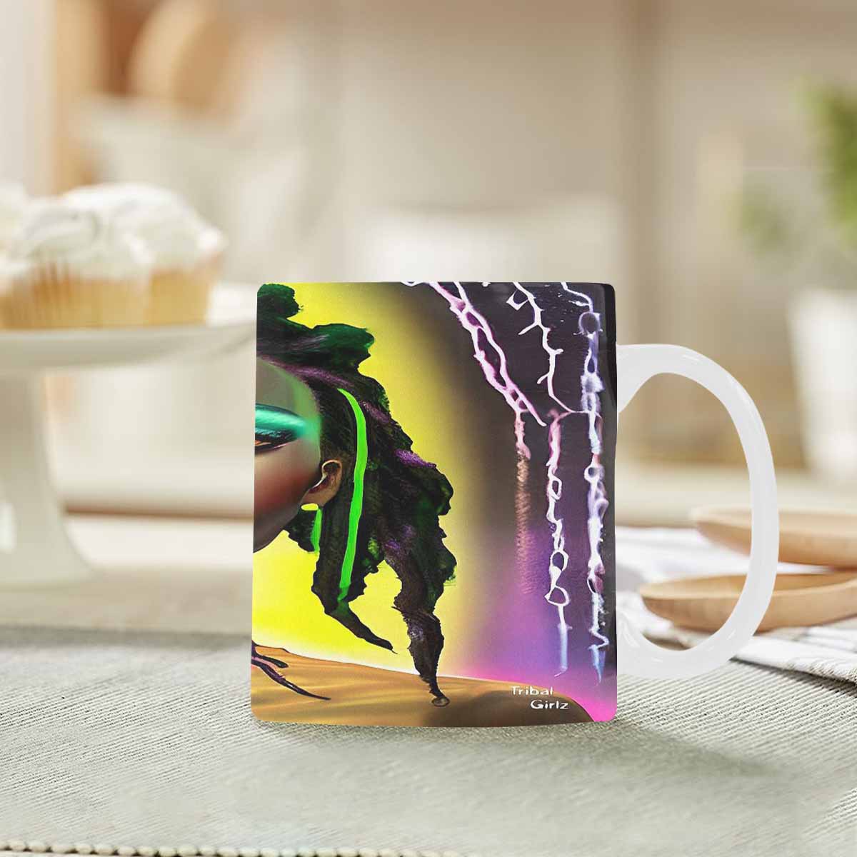 Dreads & Braids, coffee mug, african tribalgirlz Fulangiara 29