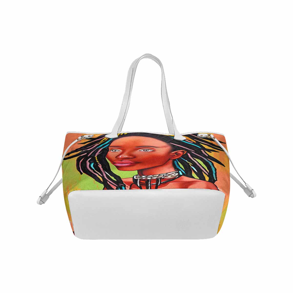 Dreads & Braids, elegant dressy tote handbag, Fulangiara 13