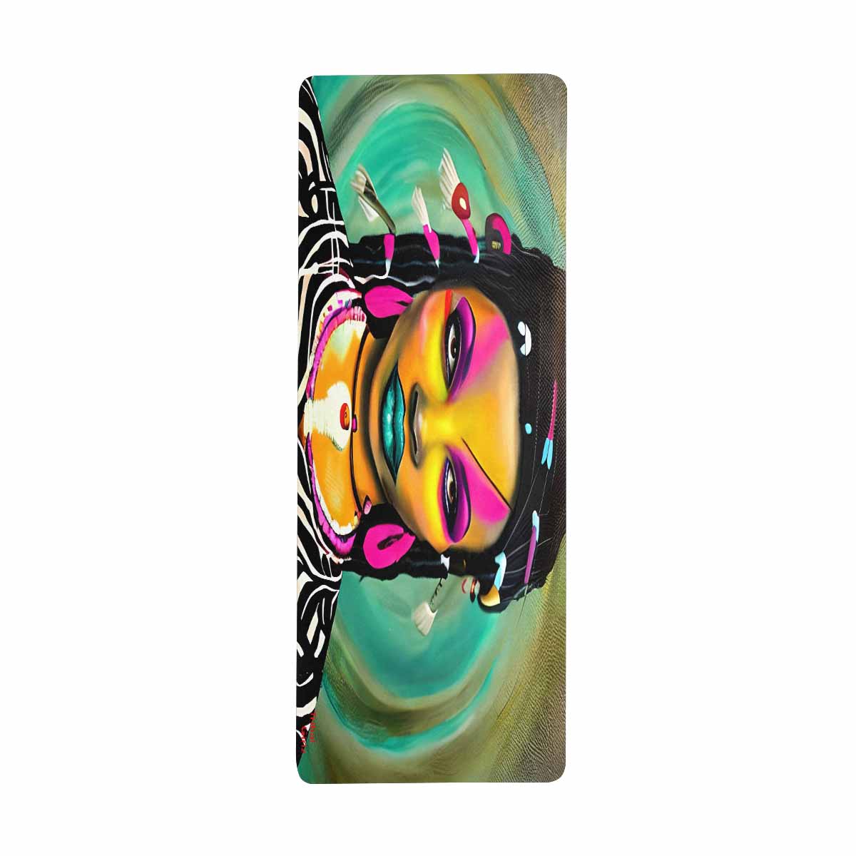 Dreads & Braids, 31 x 12 in large mouse pad, Fulangiara 33