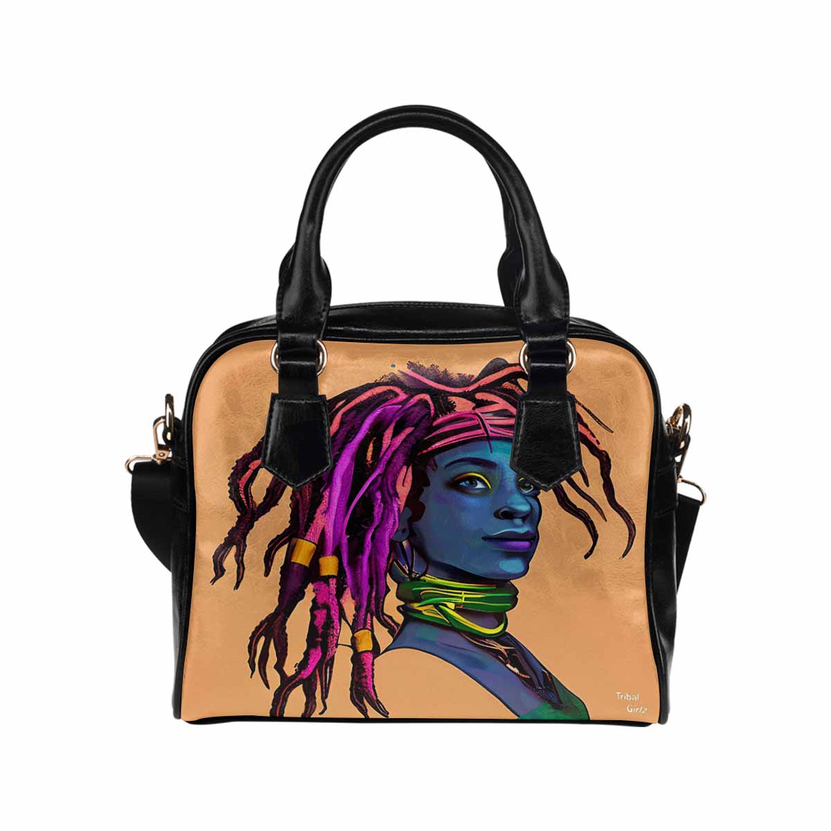 Fulangiara 10, Dreads & Braids, cute shoulder bag, African Tribal