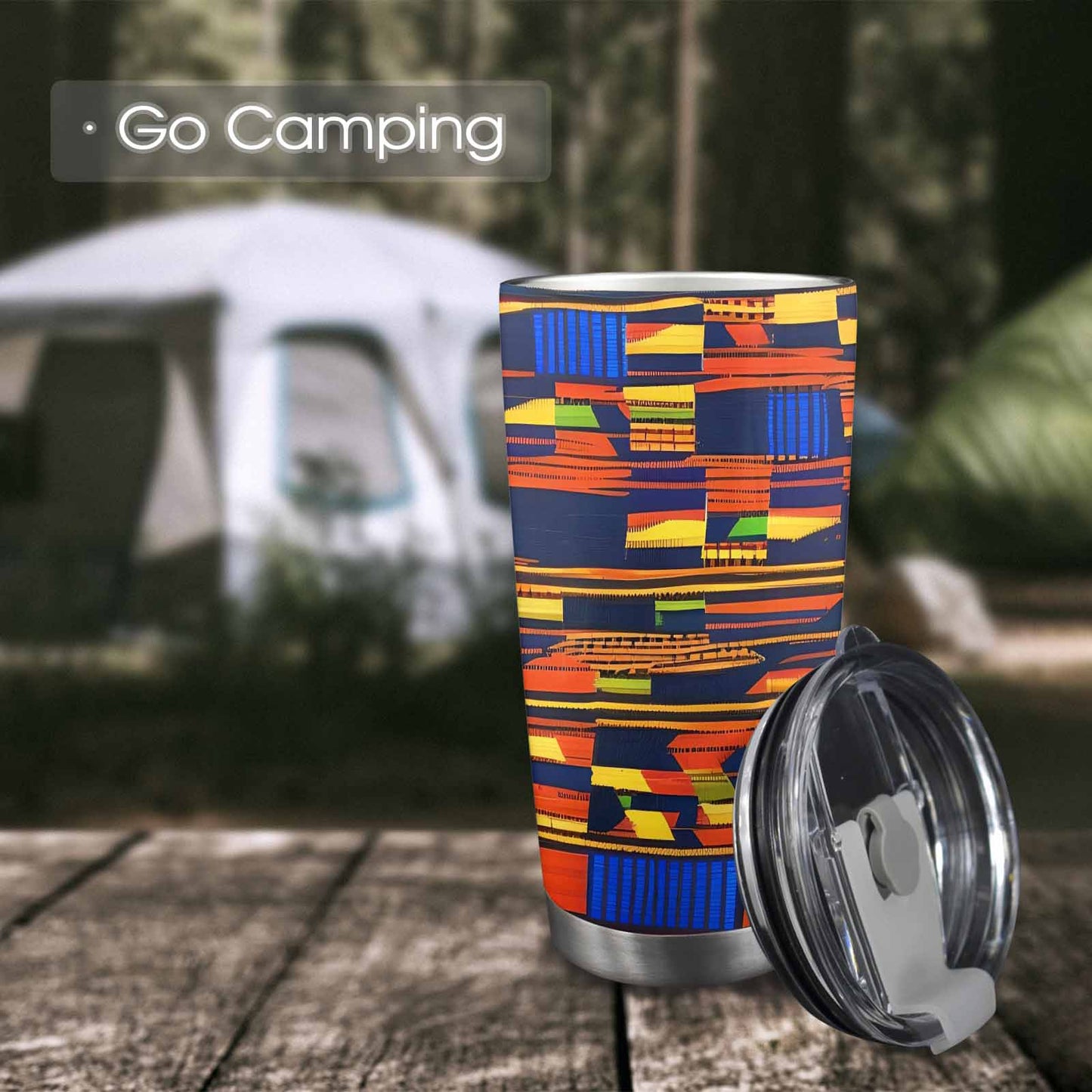 African Art, tumbler, mug, travel mug, design 08