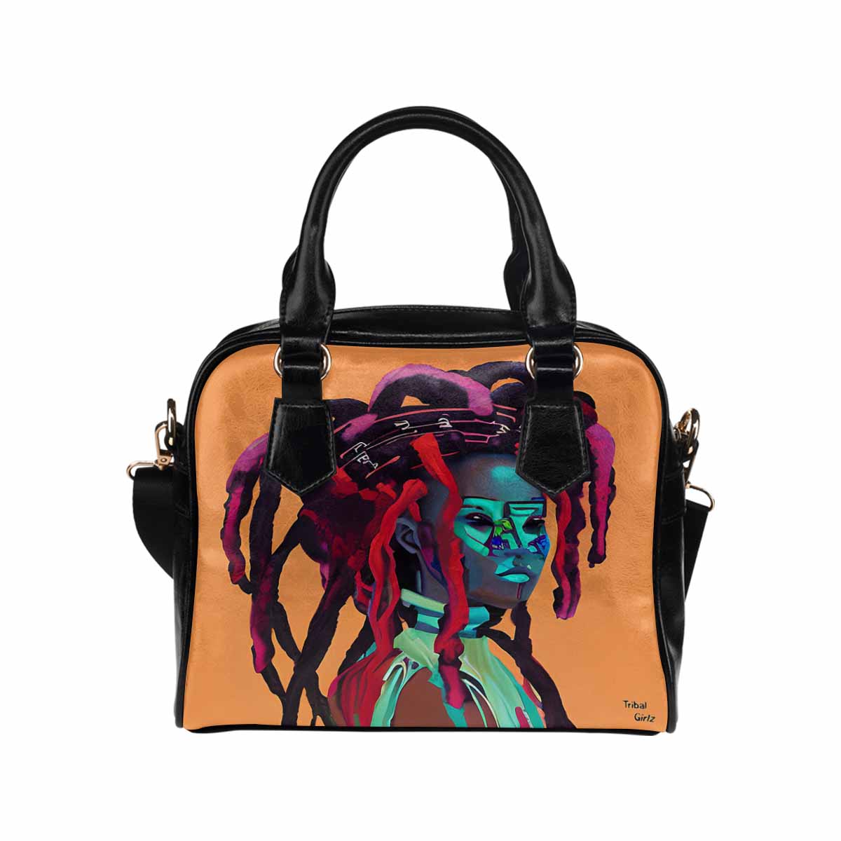 Fulangiara 7, Dreads & Braids, cute shoulder bag, African Tribal