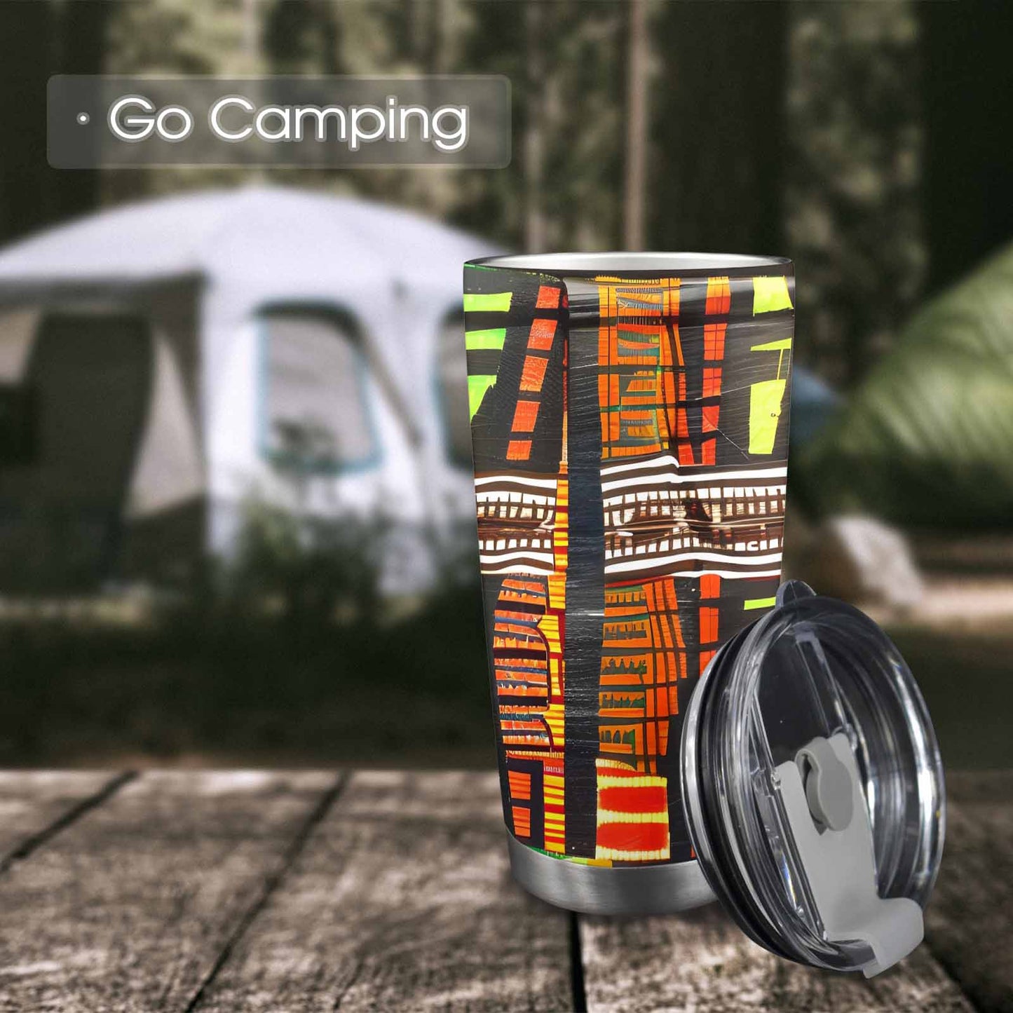 African Art, tumbler, mug, travel mug, design 13