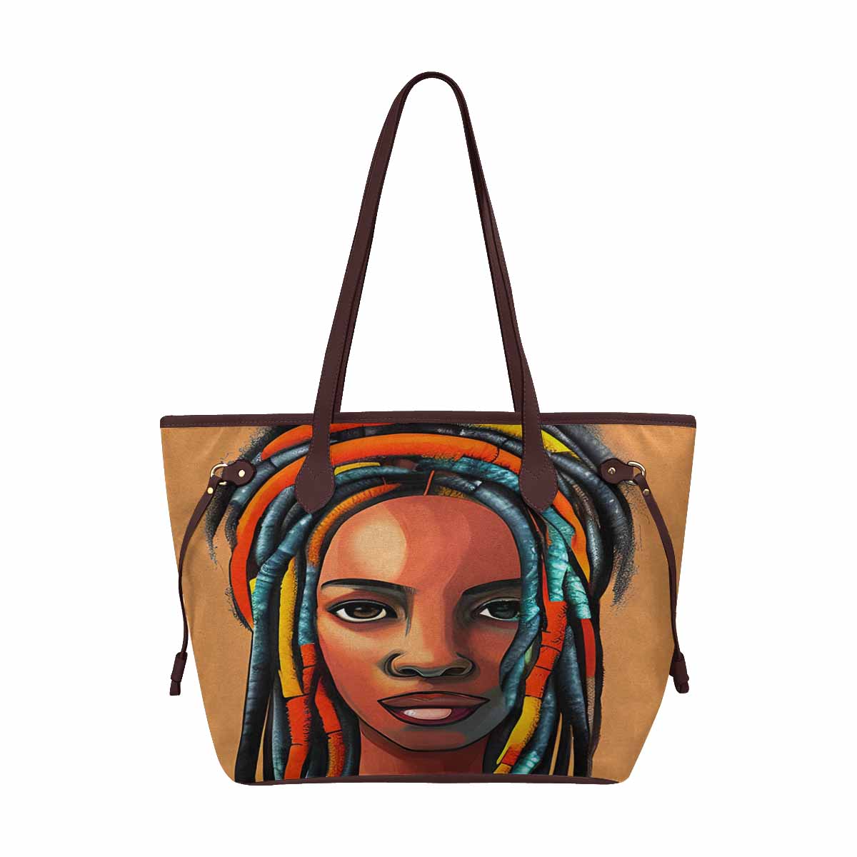 :Dreads & Braids, elegant dressy tote handbag, Fulangiara 8