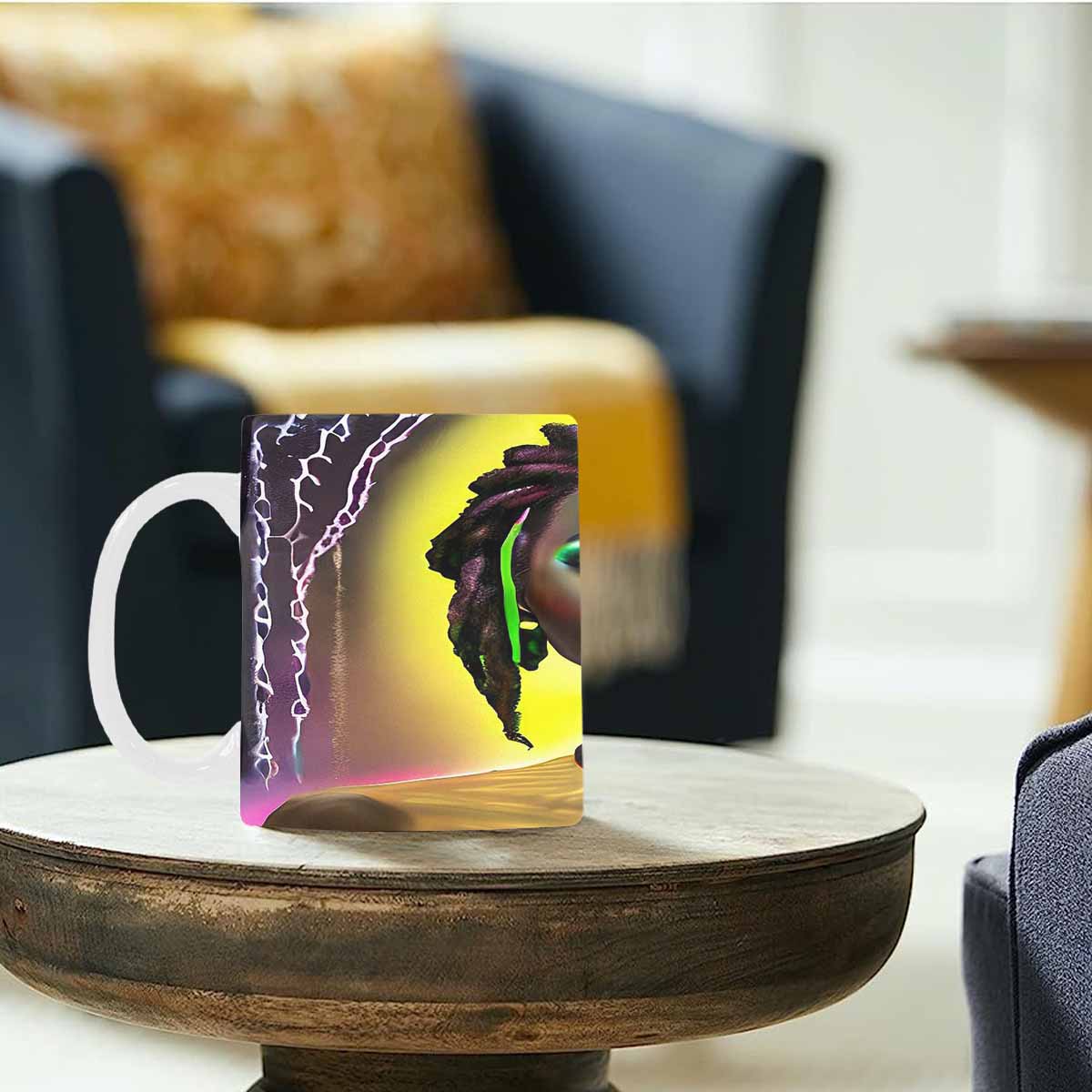Dreads & Braids, coffee mug, african tribalgirlz Fulangiara 29