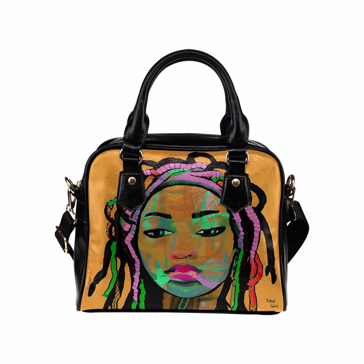 Fulangiara 3, Dreads & Braids, cute shoulder bag, African Tribal