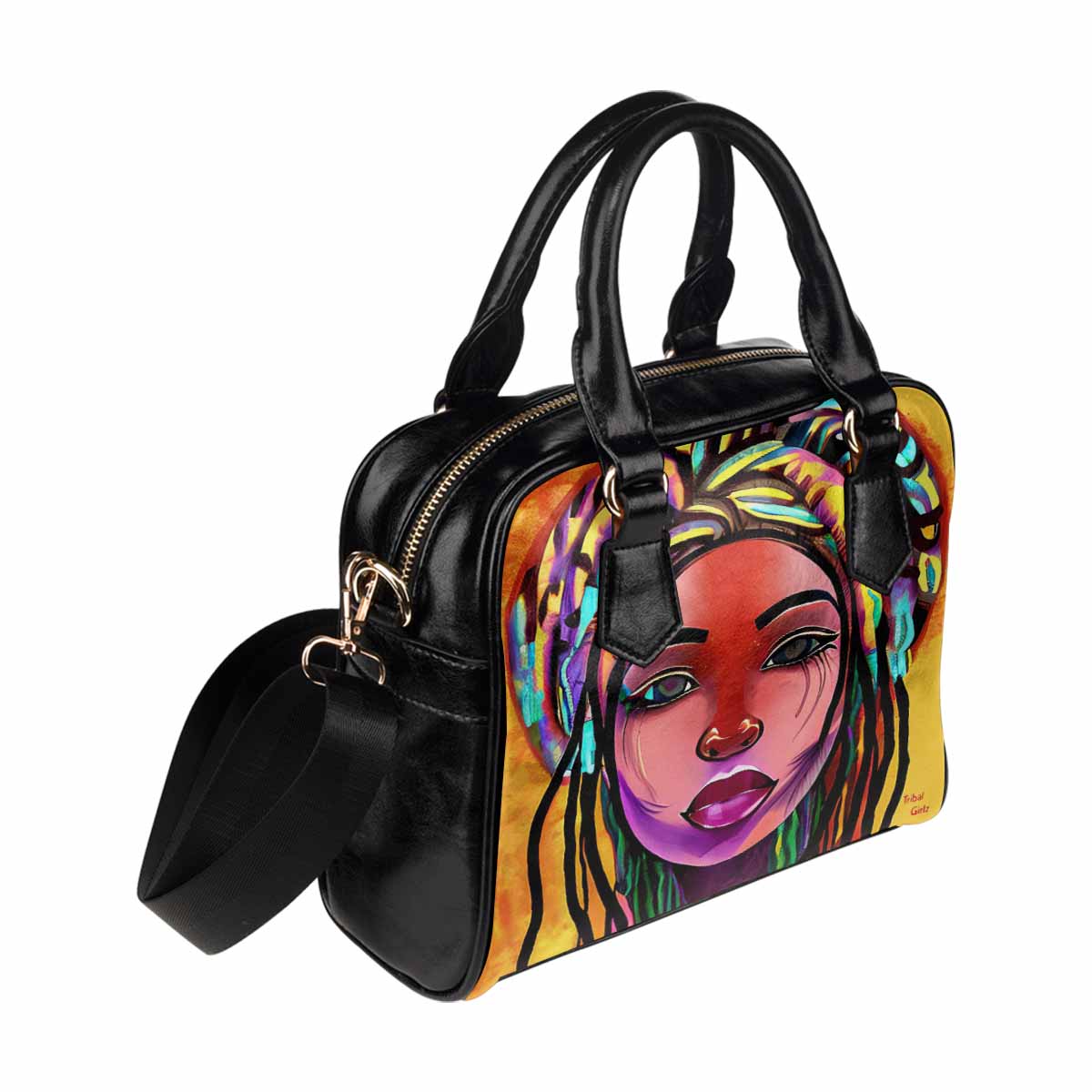 Fulangiara 22, Dreads & Braids, cute shoulder bag, African Tribal