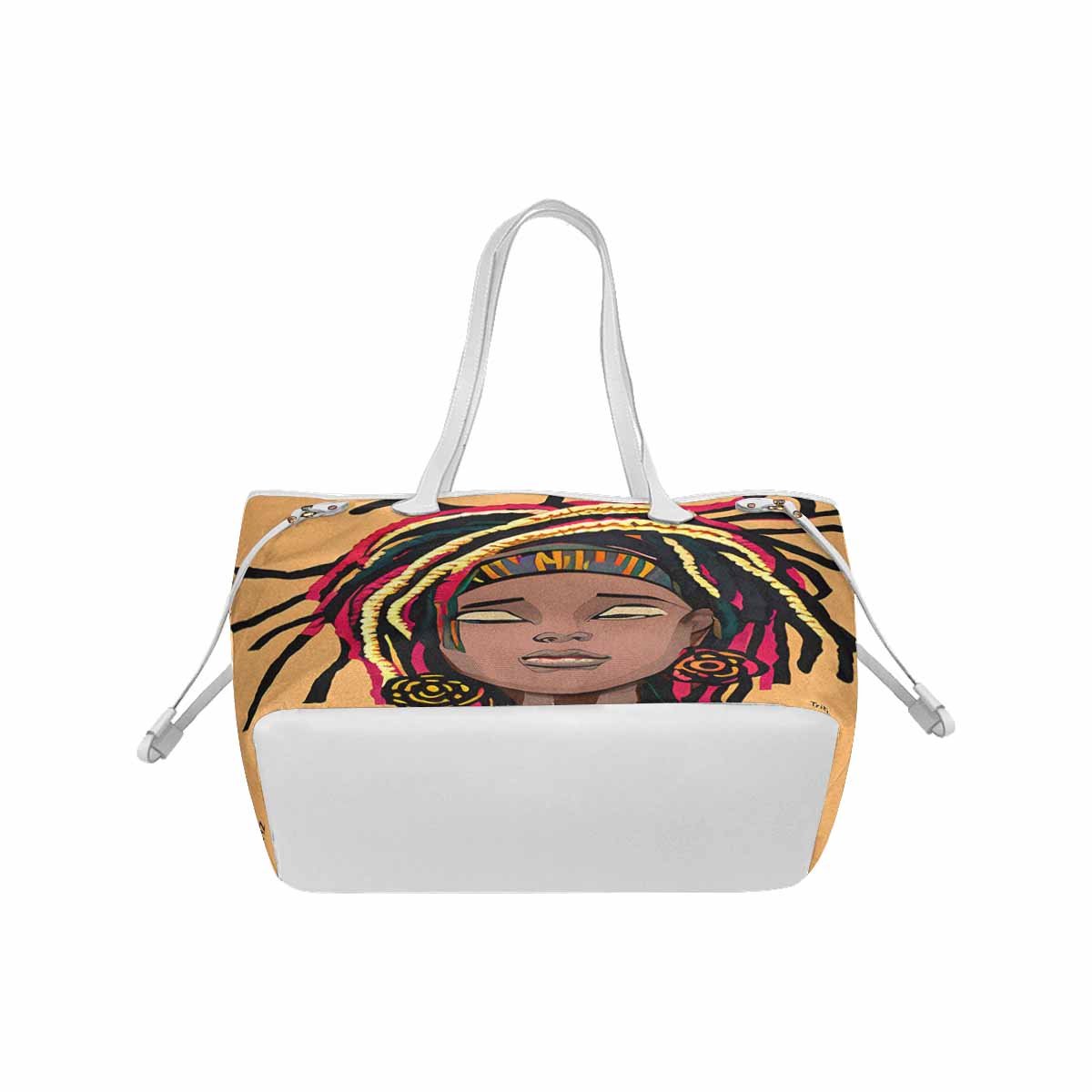 Dreads & Braids, elegant dressy tote handbag, Fulangiara 20