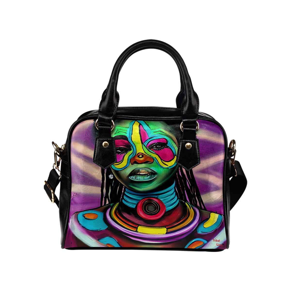 Fulangiara 17, Dreads & Braids, cute shoulder bag, African Tribal