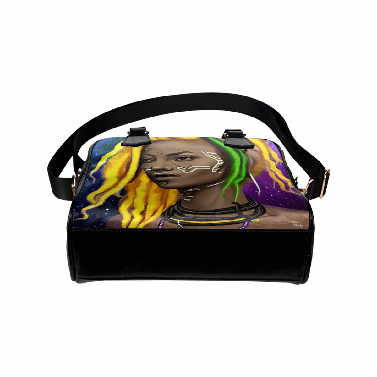 Fulangiara 1, Dreads & Braids, cute shoulder bag, African Tribal