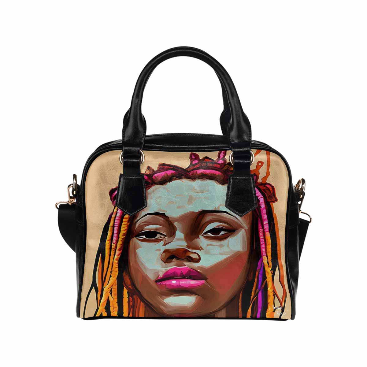 Fulangiara 11, Dreads & Braids, cute shoulder bag, African Tribal