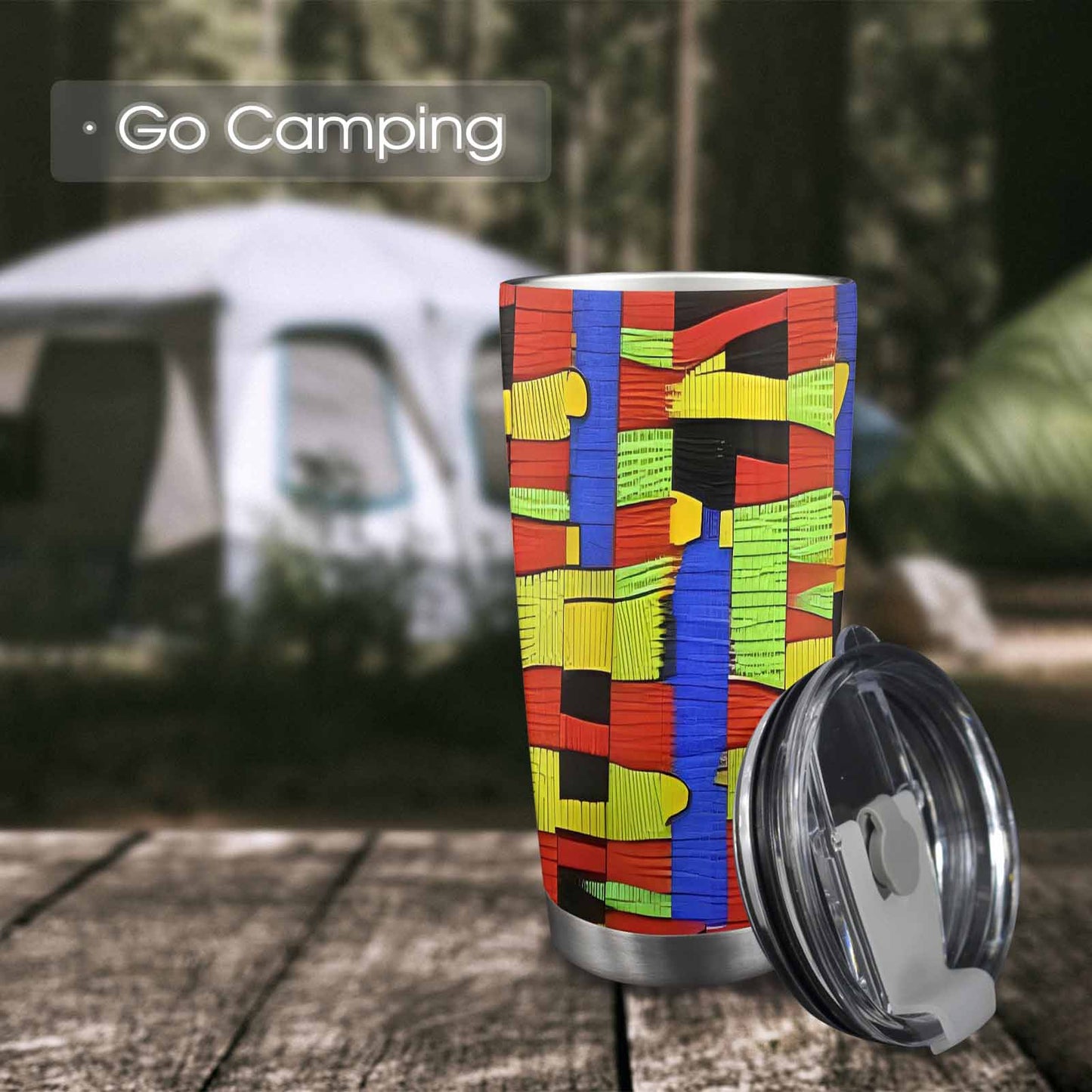 African Art, tumbler, mug, travel mug, design 01