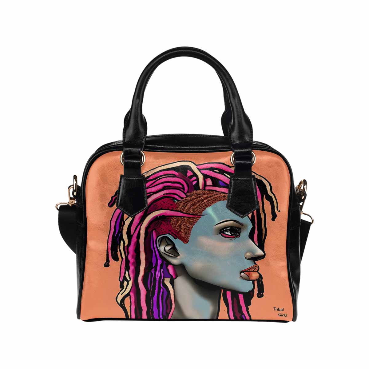 Fulangiara 5, Dreads & Braids, cute shoulder bag, African Tribal