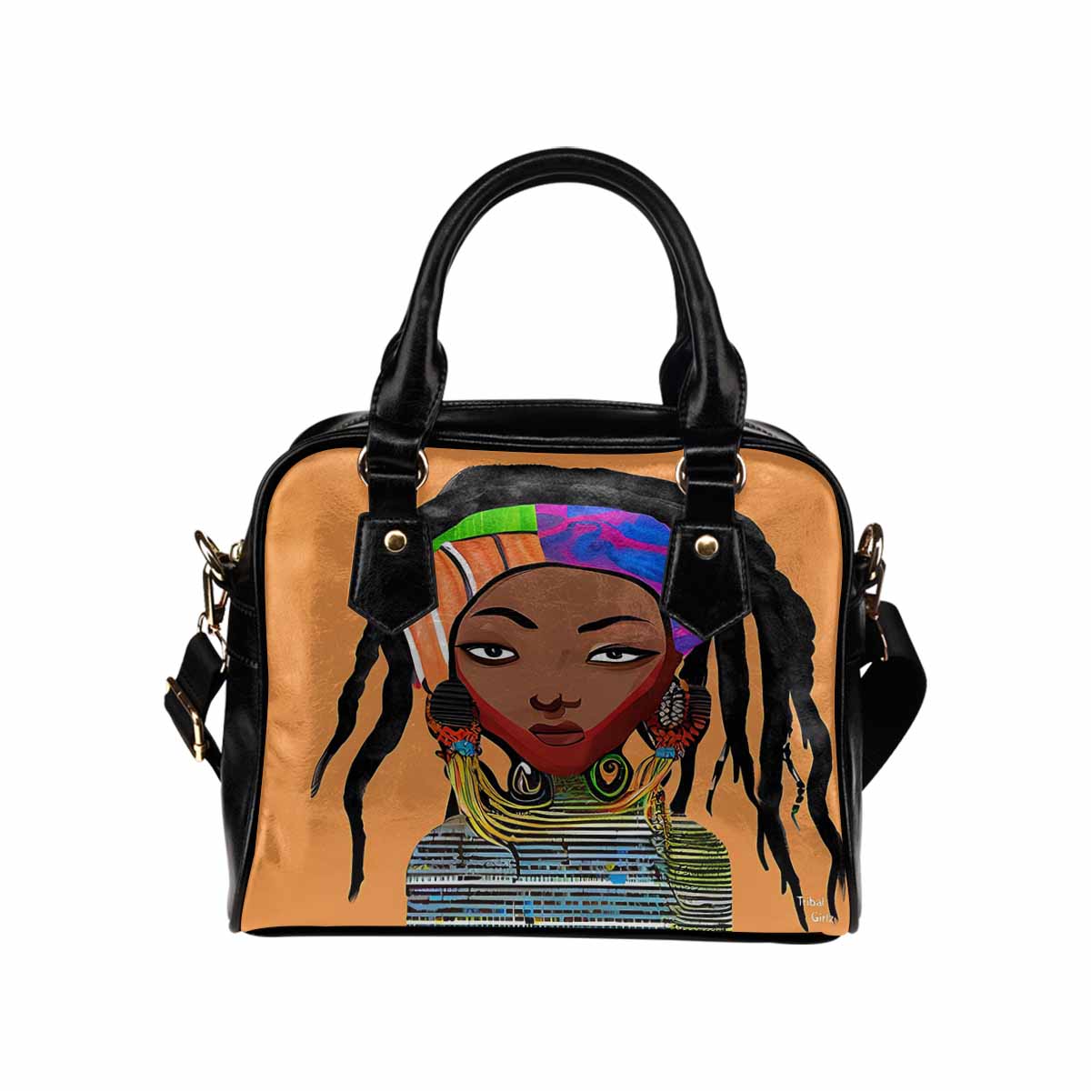 Fulangiara 18, Dreads & Braids, cute shoulder bag, African Tribal