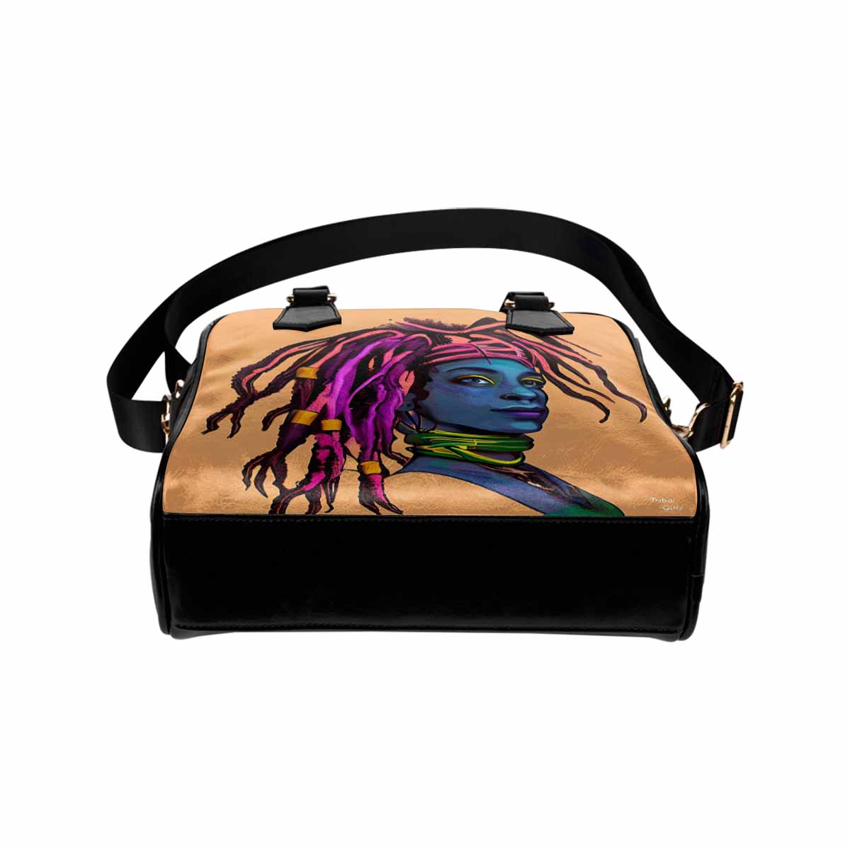 Fulangiara 10, Dreads & Braids, cute shoulder bag, African Tribal