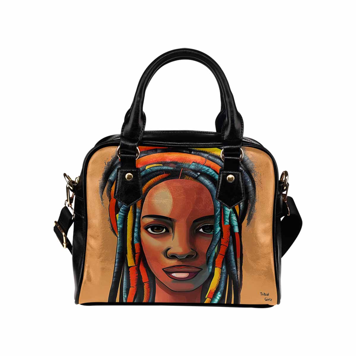 Fulangiara 8, Dreads & Braids, cute shoulder bag, African Tribal